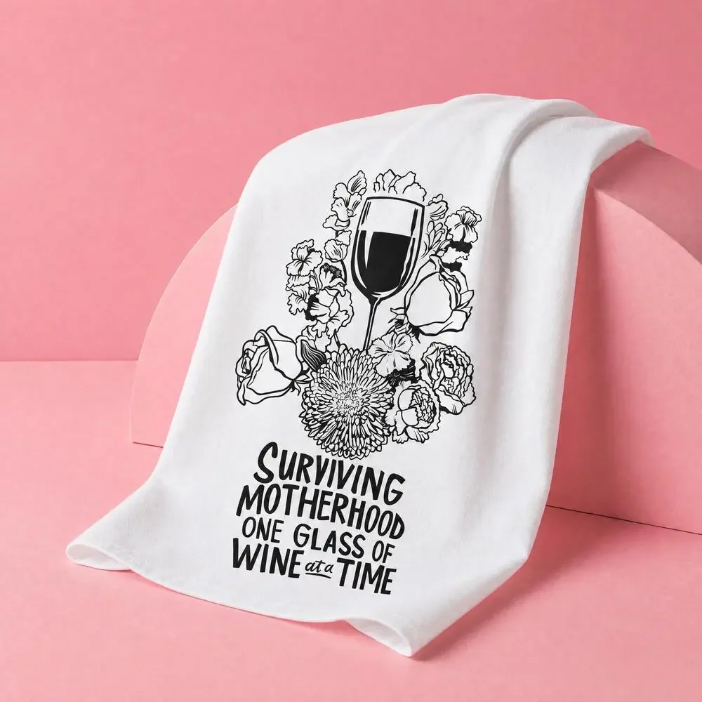 Surviving Motherhood Kitchen Towel | 28